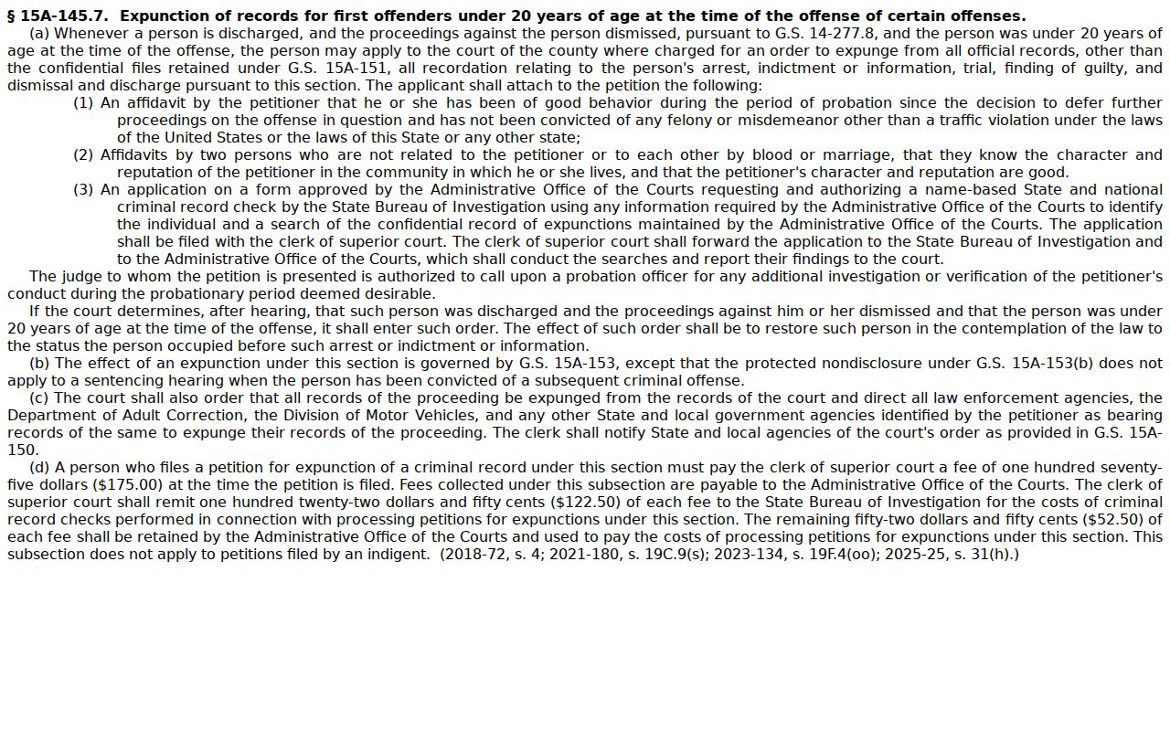 Jackson County civil docket statutory access limitations source