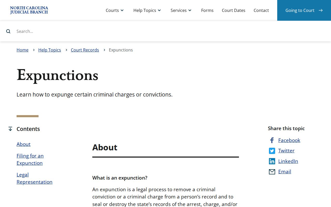 Jackson County civil docket expunction access limits source