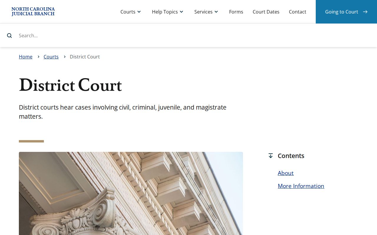 Jackson County criminal docket District Court jurisdiction source