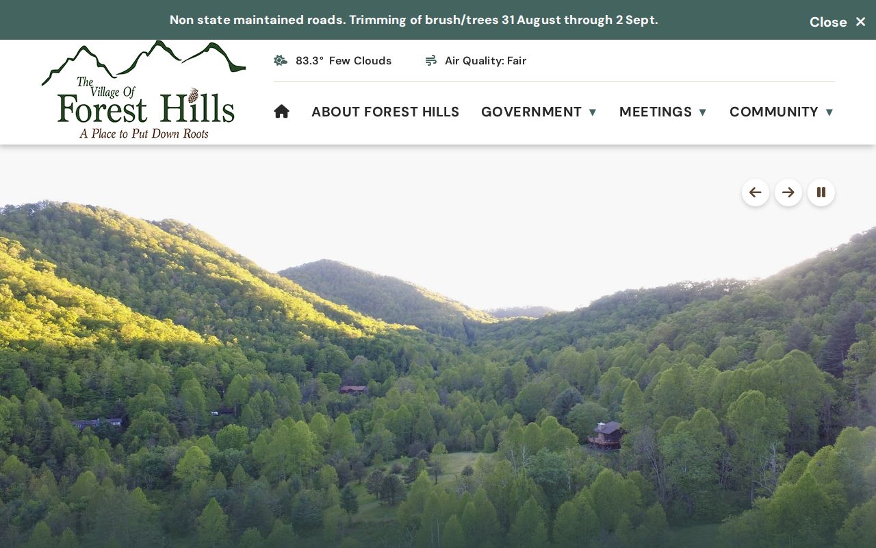 Forest Hills village administration source distinguished from Forest Hills court docket records