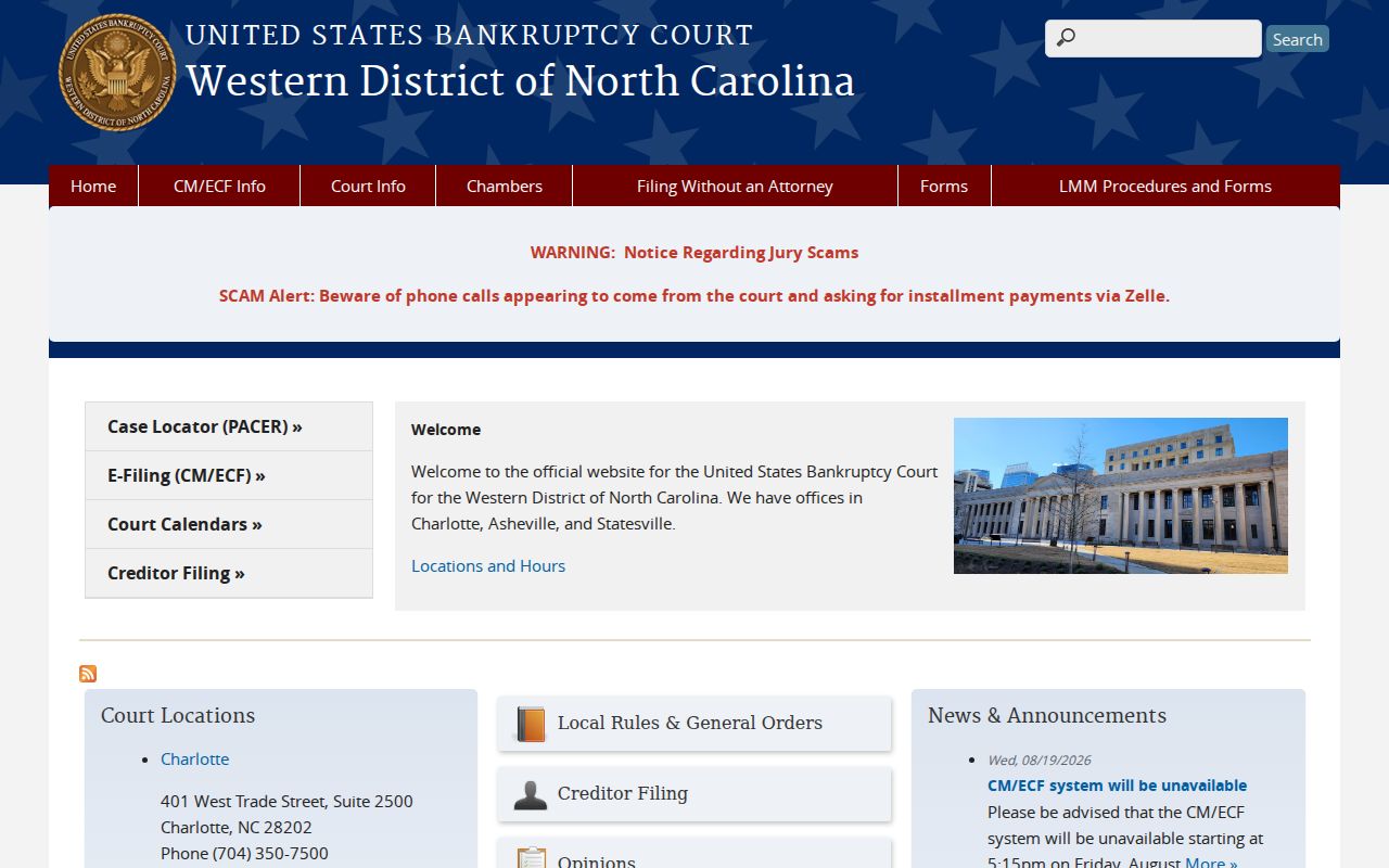 Forest Hills record search distinction between federal bankruptcy and state court records